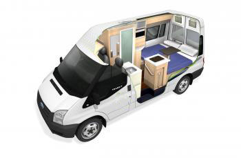 Ford transit conversions to camper #1